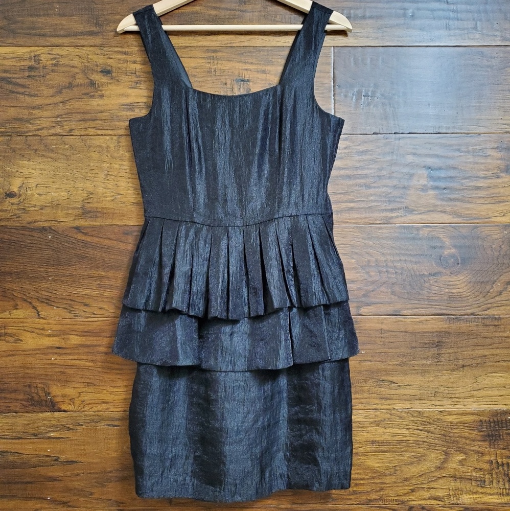 H&M | Black Tiered Dress